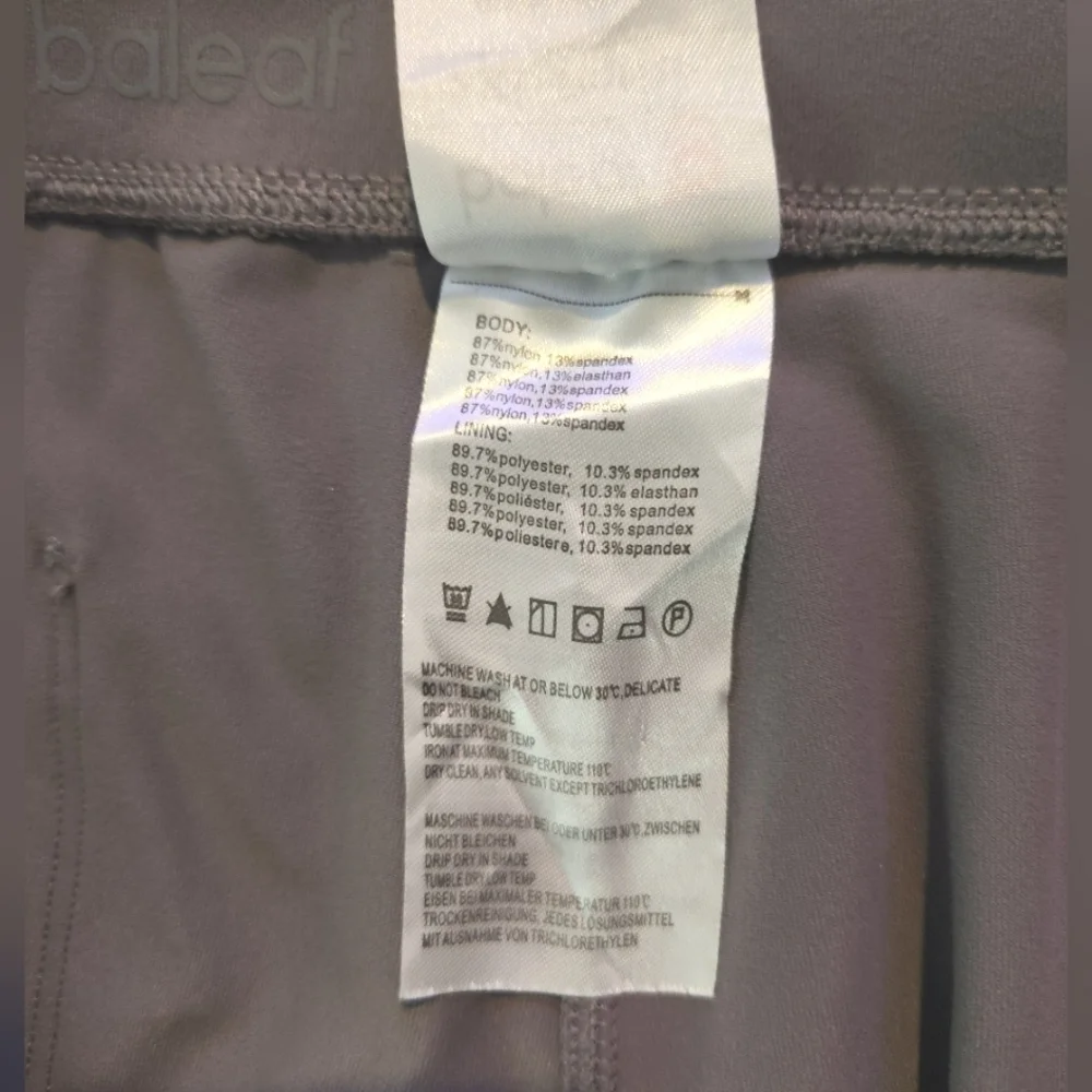 BALEAF GRAY PANTS WOMEN'S SZ 2XL.